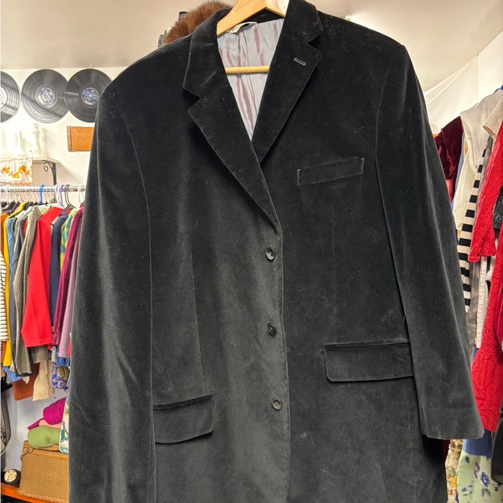 Men’s size 48 black jacket